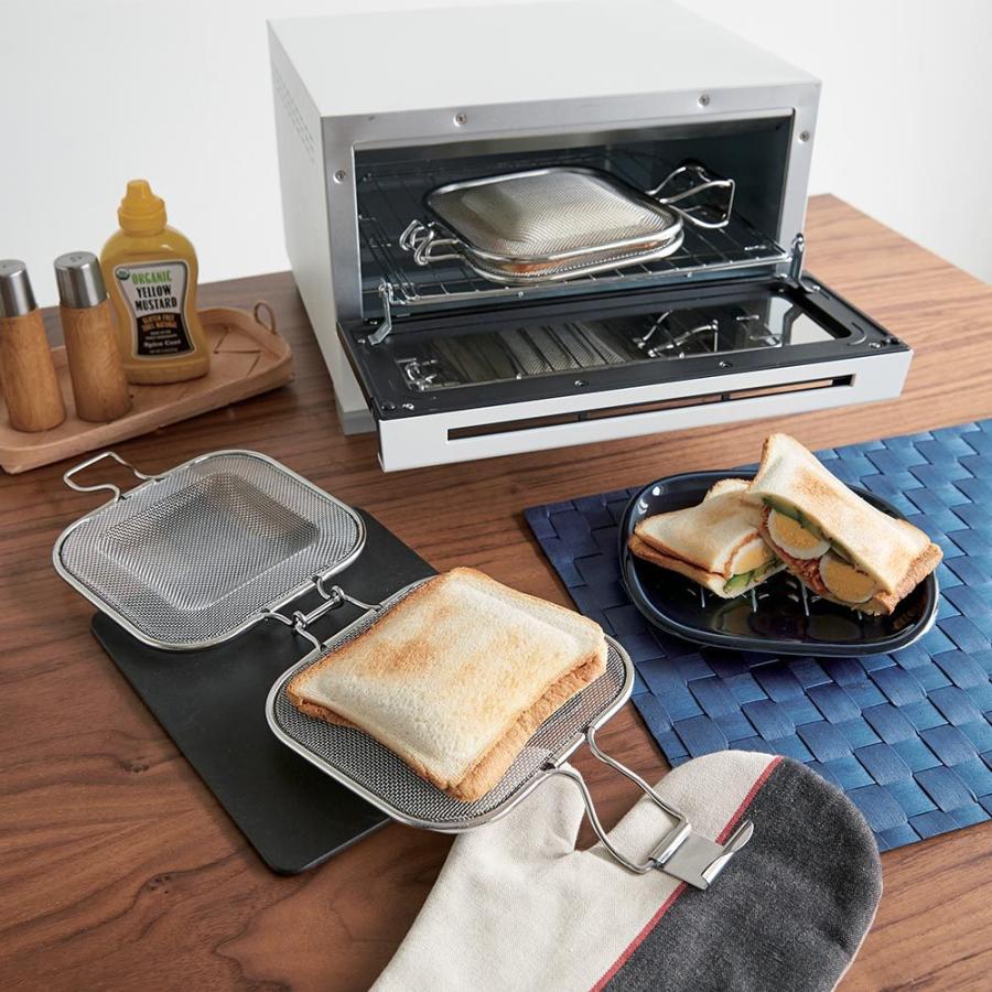 キッチン 家電 鍋 驚きの値段 調理器具 キッチンツール グリルホットサンドメッシュ 柔らかな質感の WX0809 トースターや魚焼きグリルで ホットサンド