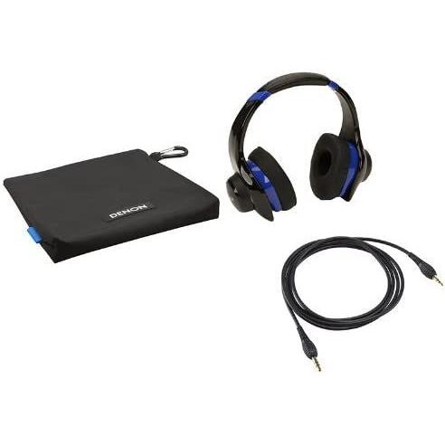 Denon URBAN RAVER 密閉型オーバーヘッドヘッドホン ブルー AH-D320BUEM URBAN RAVER 密閉型オーバーヘッドヘッドホン ブルー AH D320BUEM 非対応