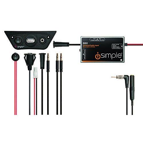 iSimple FMモジュレーター RadioMod RCA音声入力可能 3.5mm USBスイッチポート付き IS32(9888円)