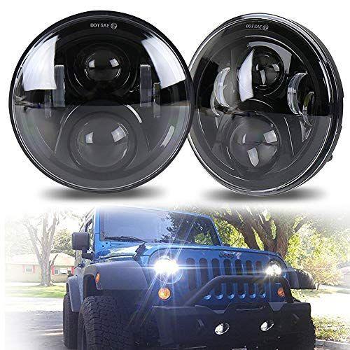 信頼 Ledmircy 7インチ Ledヘッドライト 車検対応 ハーレー ダビッドソンled ジープ ハーレー汎用 防水 Hi Loビーム 2個セ 新規購入 Www Gettoknowmontco Com