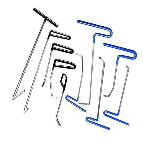 公式店舗 Rocomoco 車 デントリペア 凹み直しツールセット 10本セット 作業 凹修復 押し出し工具 自動車へこみ修理 板金工具 New限定品 Zoetalentsolutions Com