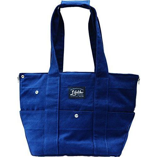 新版 ライフライク ペット用キャリー キャンバストートバッグ 43r003 ネイビー 高質で安価 Cepici Gouv Ci