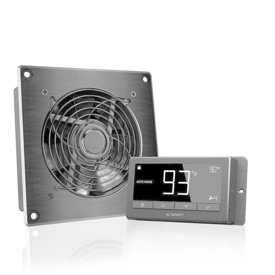 AC Infinity AIRTITAN T3 換気ファン 6インチ 温度 湿度 コントローラー付き 床下 地下室 ガレージ 屋根裏部屋 水 Infinity AIRTITAN T3 換気ファン 6インチ 温度 湿度 コントローラー付き 床下 地下室 ガレージ 屋根裏部屋