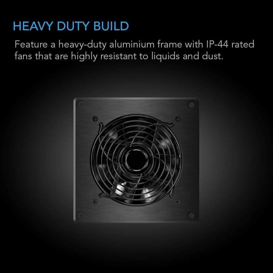 AC Infinity AIRTITAN T3 換気ファン 6インチ 温度 湿度 コントローラー付き 床下 地下室 ガレージ 屋根裏部屋 水 Infinity AIRTITAN T3 換気ファン 6インチ 温度 湿度 コントローラー付き 床下 地下室 ガレージ 屋根裏部屋