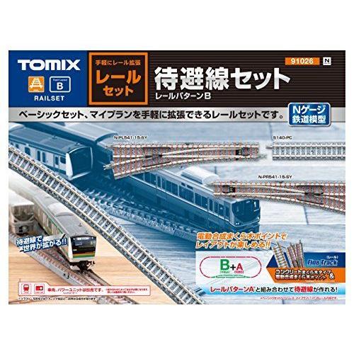 高級感 TOMIX Nゲージ レールセット 【予約受付中】 待避線セット 鉄道模型 レールパターンB 91026
