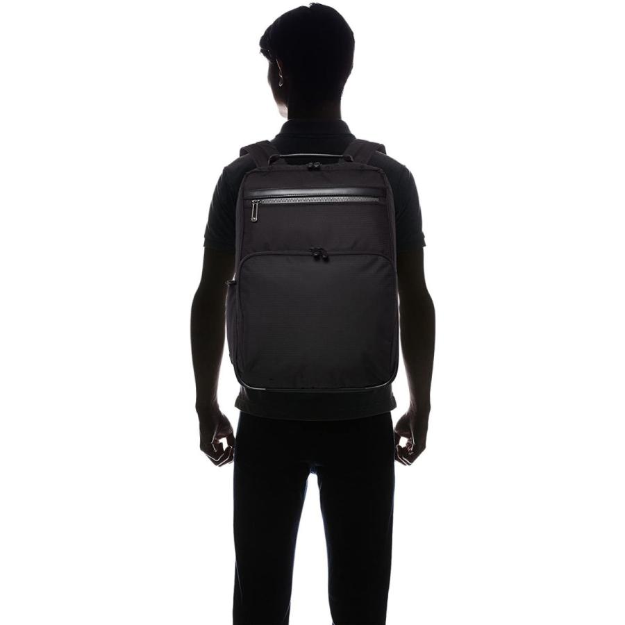 エースジーン 軽量ビジネスリュック フレックスライト フィット B4サイズ 2気室 PC収納 54561 ブラック 軽量ビジネスリュック フレックスライト フィット B4サイズ 2気室 PC収納 ブラック ナイロン