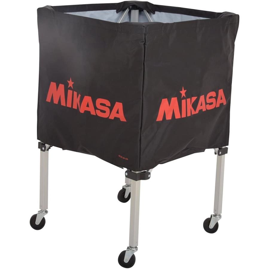 ミカサ(MIKASA) ボールカゴ(箱形)小 3点セットフレーム・幕体・キャリーケースブラック BC-SP-SS BK SP SS ボールカゴ MIKASA 箱形 3点セットフレーム 幕体 キャリーケースブラック BC BK サイズ