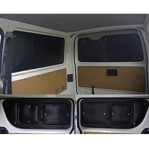 車種別サンシェード Toyota トヨタ ハイエース0系 2列目真ん中小窓タイプ 5ドアバン開閉窓の外観はフラットタイプ専用 リアとリ Diofioredrago 通販 Yahoo ショッピング