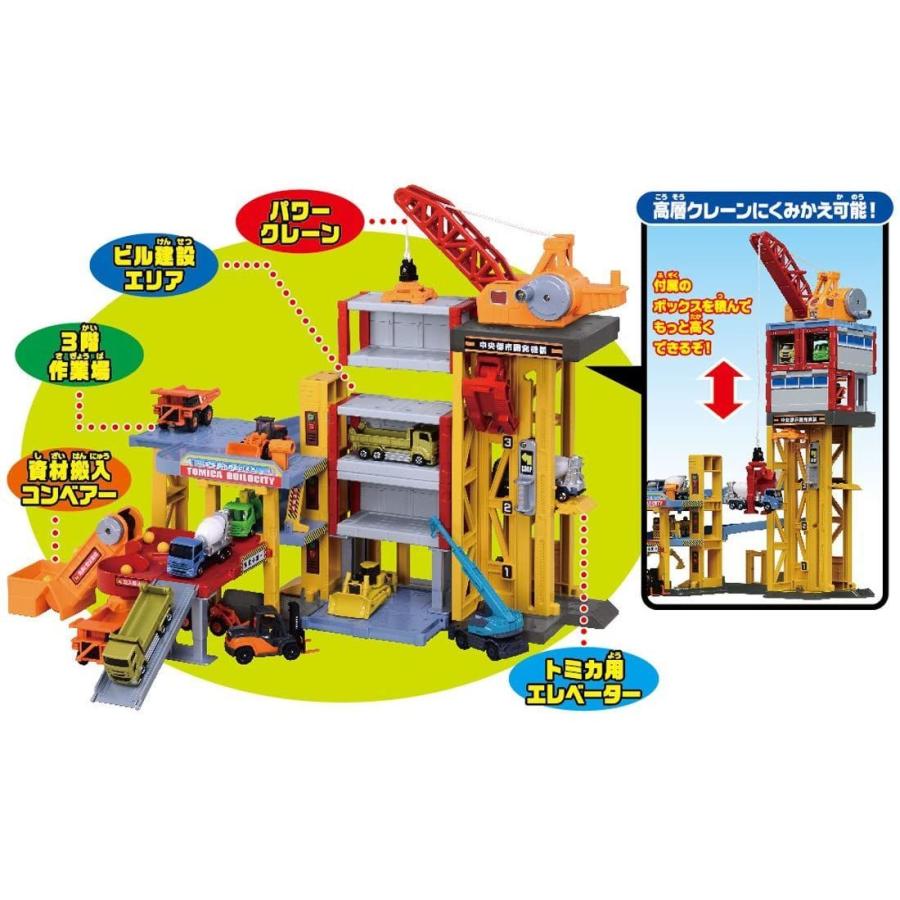 トミカ トミカタウンビルドシティ パワークレーン建設現場 パワークレーン建設現場 トミカ トミカタウンビルドシティ S1207243645(11570円)