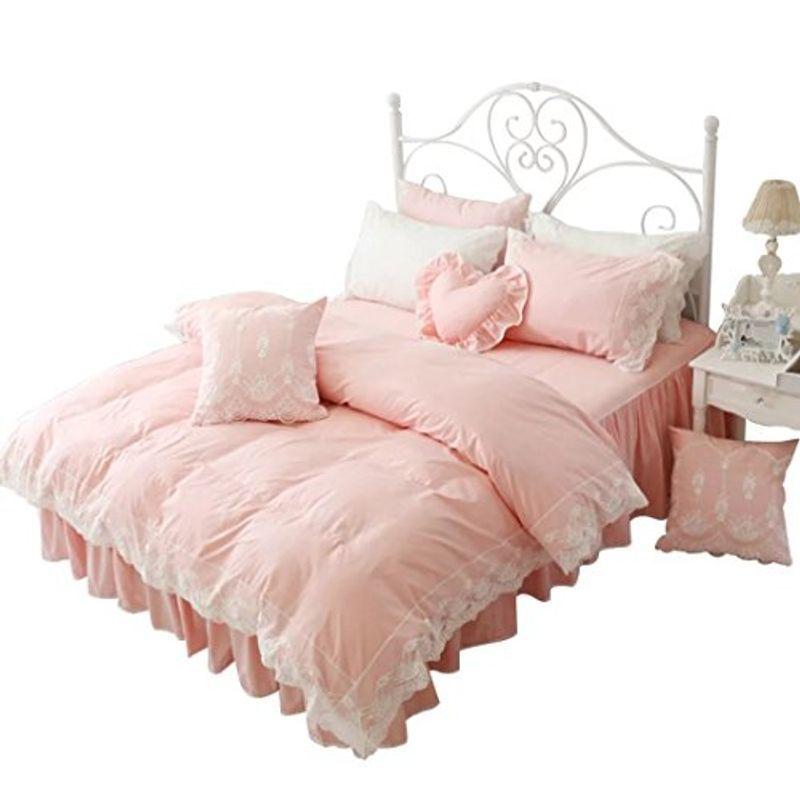 ベッドカバー 枕カバー 布団カバー 田園 ベッド用品 3点セット 掛け布団カバー Diofioredragoのベッドカバー 花柄 姫系 プリンセス 綿100 厚さ 田園 3点セット 4点セット おし Diofioredrago