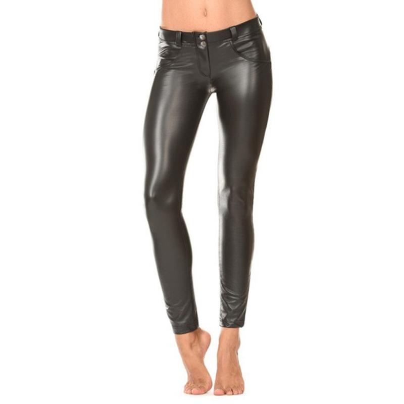 ヒップアップフェイクレザーレギンス 美尻レギンス ストレッチパンツ スキニーパンツ レザーパンツ |  | 06
