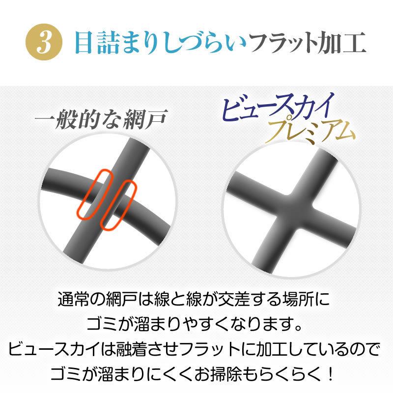 ダイオ 網戸張替用 防虫ネット 視界スッキリ ビュースカイプレミアム