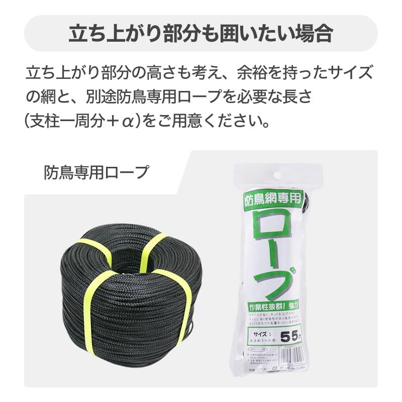 ダイオ 公式 防鳥網 オレンジ 45mm目 200坪 18mx36m 400D 農園芸用