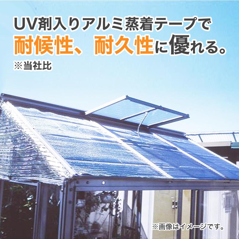 ダイオ 公式 遮光 遮熱ネット アルミ遮光ネット 遮光率 約40％ 2m