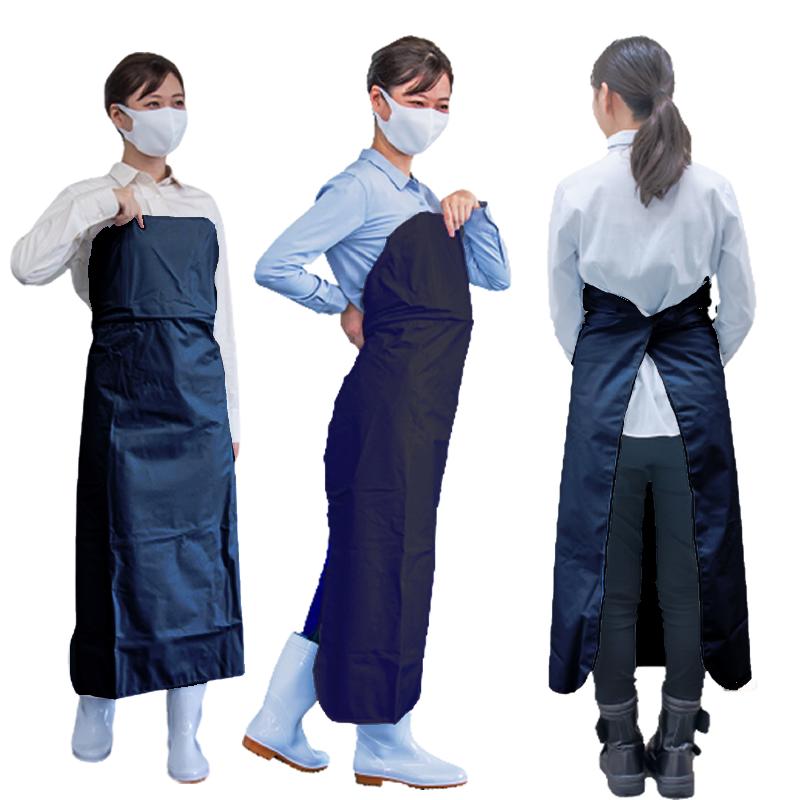 ウェーブロック 公式 ワンタッチ エプロン まとめ買い 10枚セット 防水