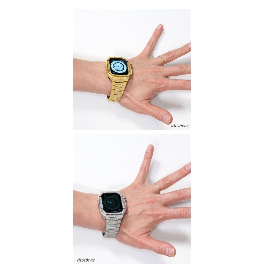 アップルウォッチ バンド ベルト ステンレス ケース apple watch 