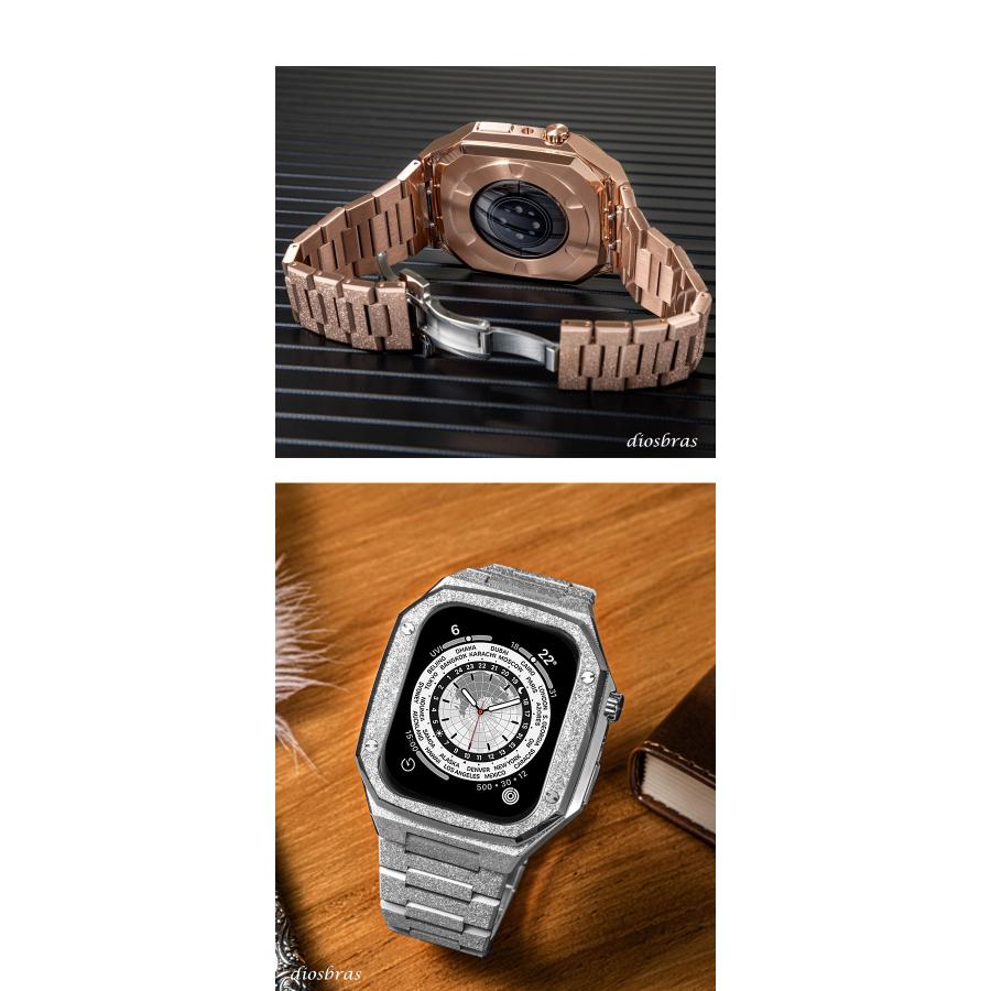 Apple Watch アップルウォッチ バンド ベルト ステンレス ケース apple