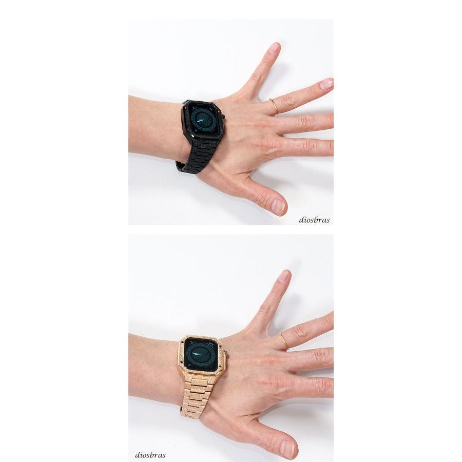 アップルウォッチ バンド ベルト ステンレス ケース apple watch