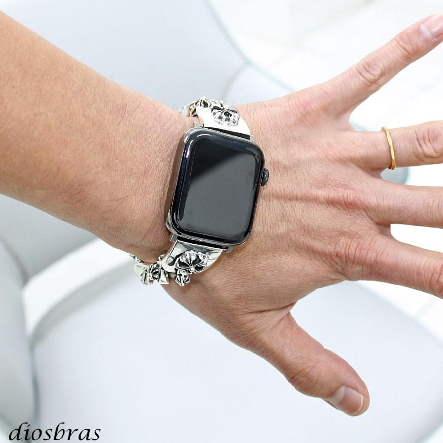 Apple Watch アップルウォッチ シルバー925 クロス 十字架 apple watch