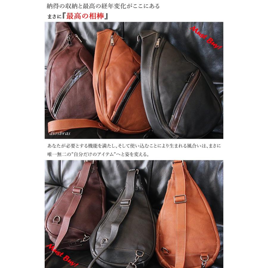 ボディバッグ メンズ 本革 レザー ショルダーバッグ ウエストバッグ
