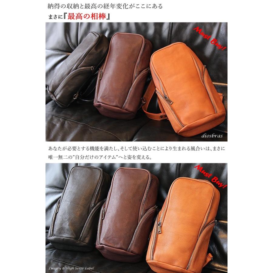 ボディバッグ 本革 ワンショルダーバッグ 革 メンズ ハンドメイド