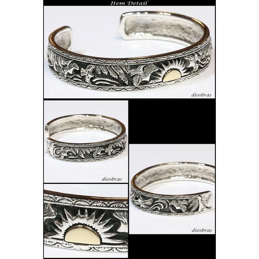 バングル 太陽神 サンマーク イーグル フェザー ネイティブアメリカン