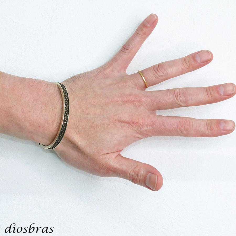 バングル シルバーアクセサリー ガルーシャ 鏡面 スティングレイ エイ