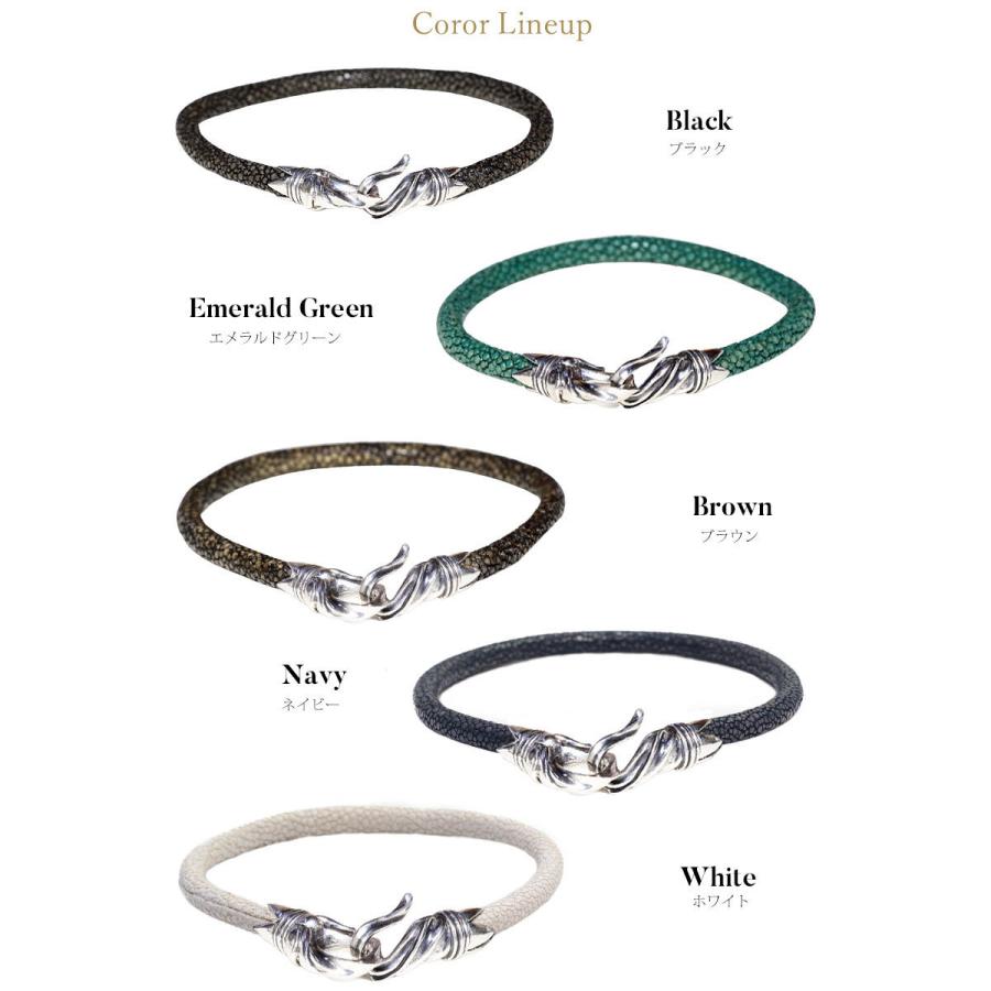 ブレスレット レザー ブレス スティングレイ ガルーシャ エイ革