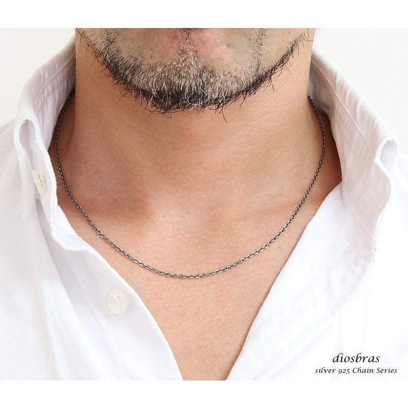 【50㎝ silver925】ヴィンテージ 小豆チェーン ネックレス シルバーチェーン ネックレス アズキチェーン 小豆チェーン