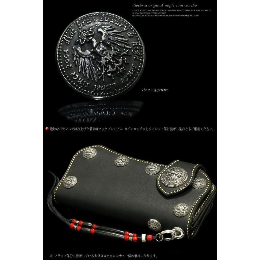 diosbras オリジナルコンチョ 大径３４ｍｍ イーグル フェザー コイン コンチョ ビックプレミアム 【LL】 :  diosbras(ディオブラス) - 通販 - Yahoo!ショッピング
