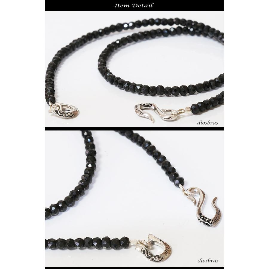 ブラックスピネル 4mm ネックレス 馬蹄 ホースシュー シルバー９２５ チェーン Dios Bsnk3 Diosbras ディオブラス 通販 Yahoo ショッピング