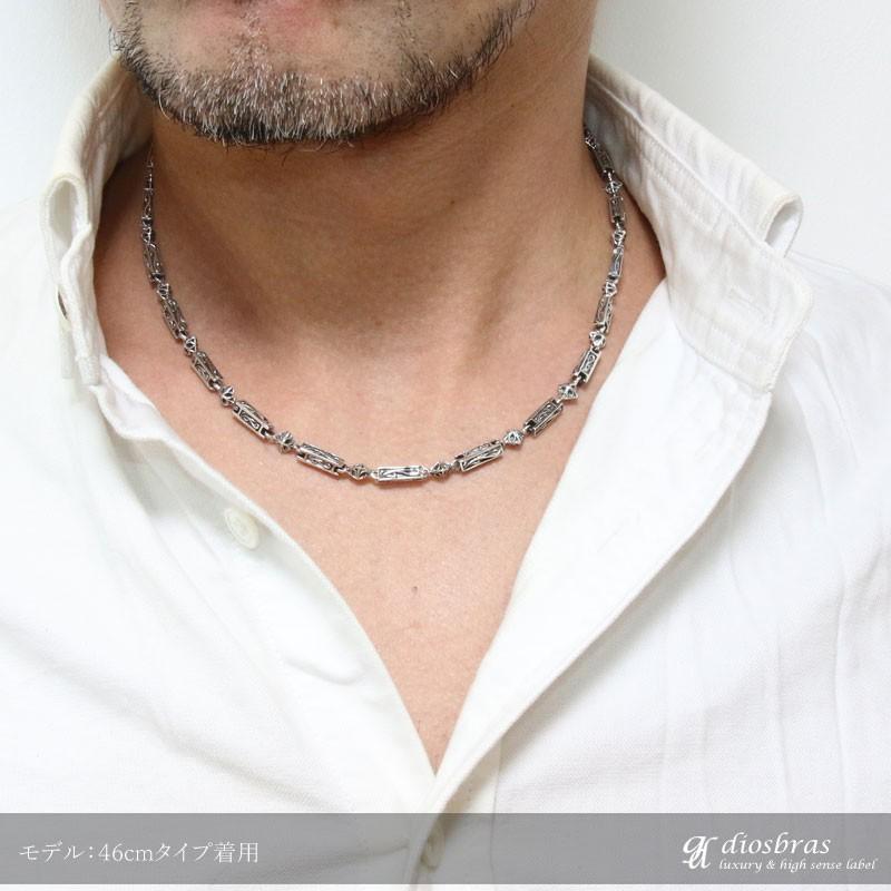 シルバーチェーンネックレス 4℃ HOMME+（ヨンドシーオムプラス） ネックレス シルバー チェーン