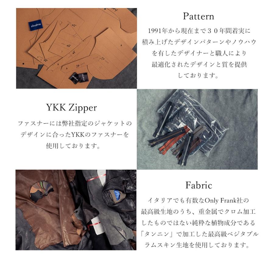 ラム シープ スキン レザー ダウンジャケット フード フーディー フーデット メンズの画像