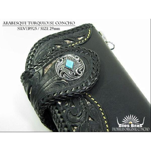 コンチョ ターコイズ ネイティブアメリカン シルバー926 メンズ ネジ