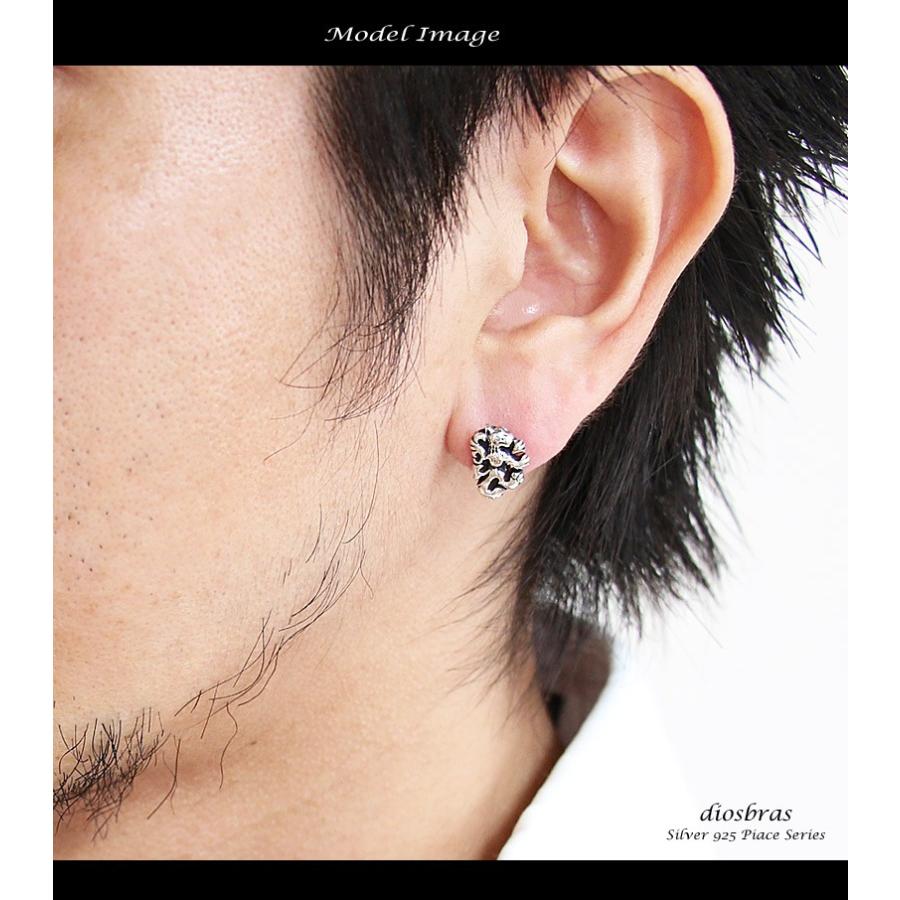 狼 ウルフ シルバー925 ピアス 激安ピアス イヤリング アクセサリー