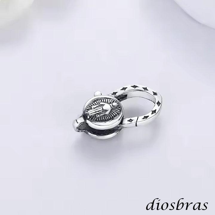 チェーン フック シルバー925 マリア メダイ キリスト マリア様