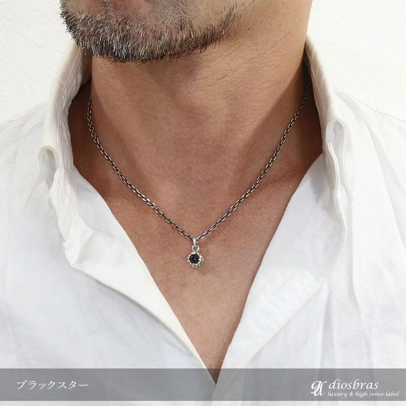 百合の紋章 ユリ ペンダント ターコイズ トルコ石 ブラックスピネル