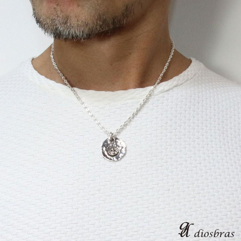 インディアンヘッド ネックレストップ インディアンジュエリー ペンダントトップ シルバー925×ターコイズ