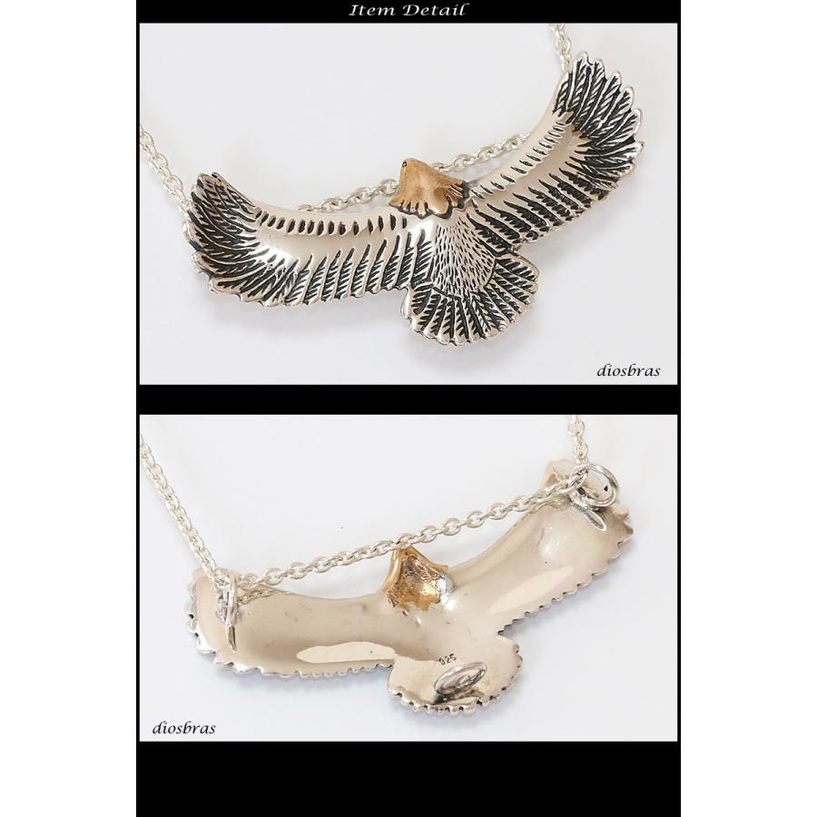 ネイティブ イーグル ペンダント トップのみ シルバーネックレス