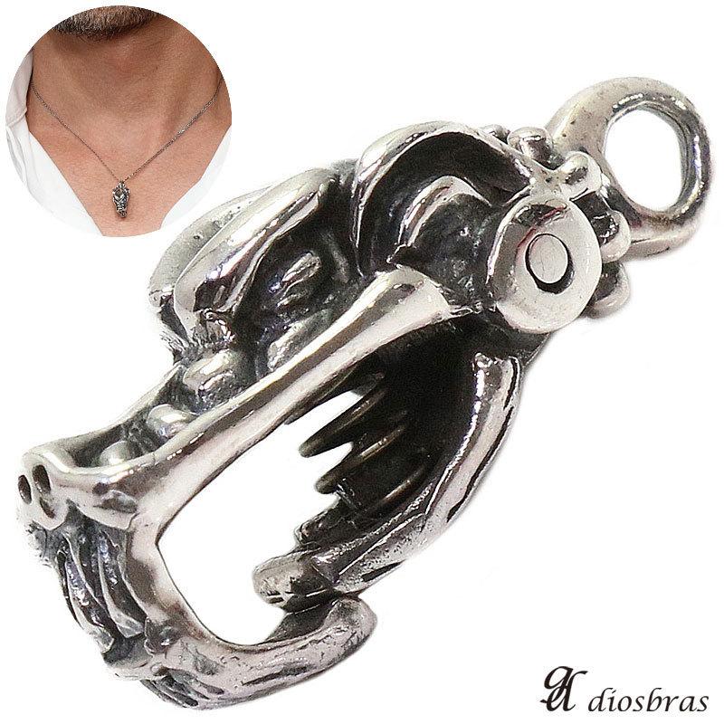 ドラゴン ペンダント パーツ カスタムパーツ キーホルダー キーフック