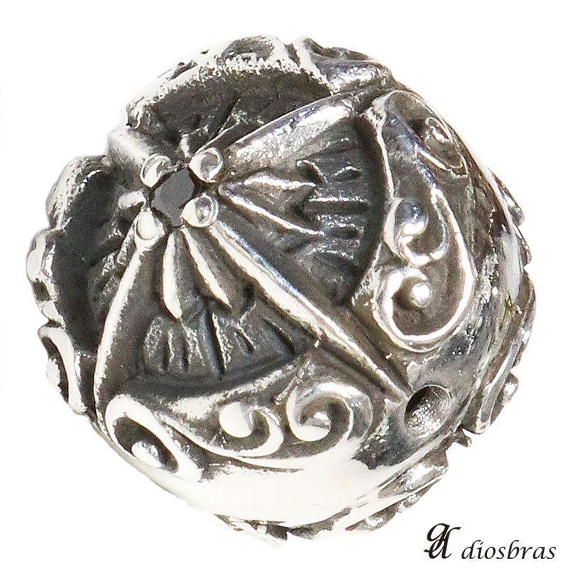 ビーズ シルバー925 アクセサリー ハンドメイド パーツ 太陽神 サン