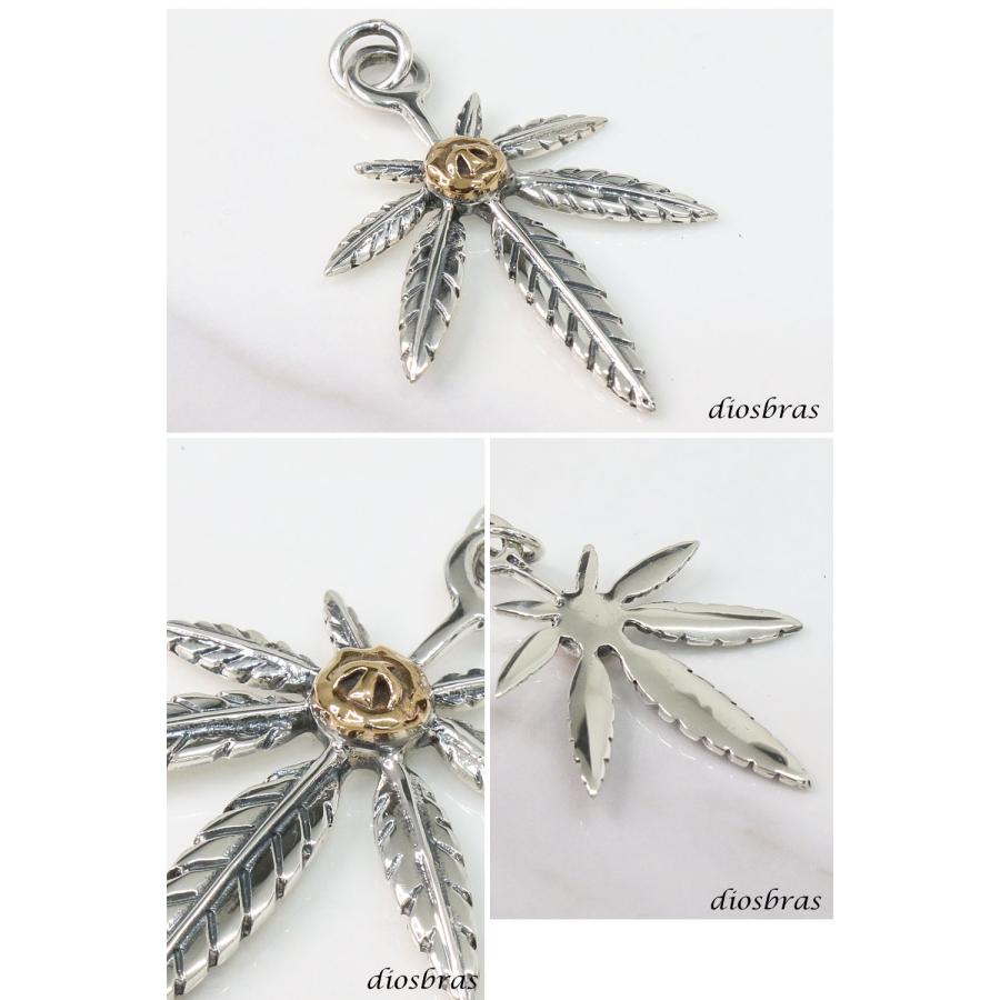 ペンダントトップ メンズ シルバー925 マリファナリーフ イーグル