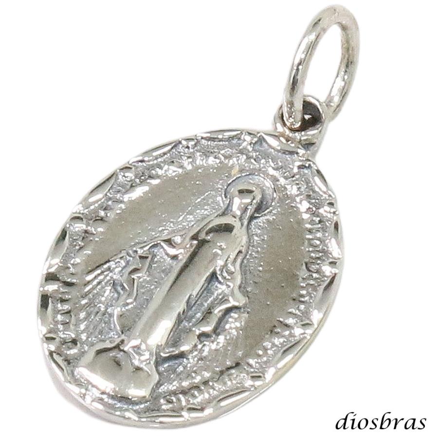 極小マリアプレート ネックレス メイン マリアペンダントトップ銀