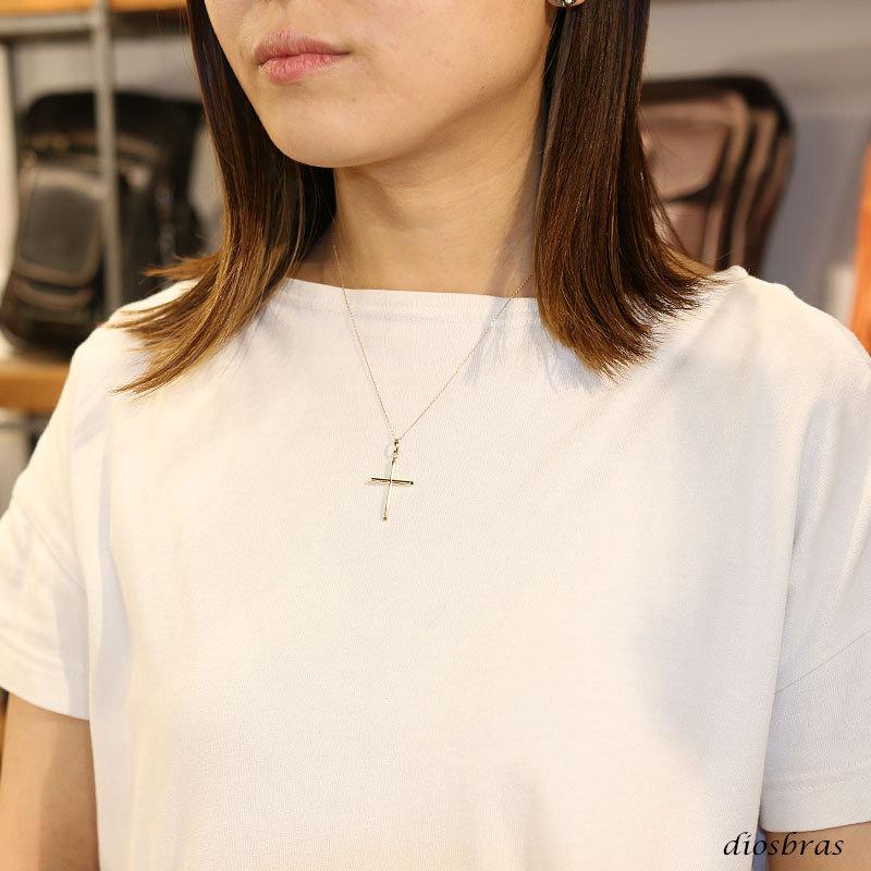 クロス ペンダント k18 シンプル ゴールド 18k 18金 十字架 小豆 クロス ペンダント k18 シンプル ゴールド 18k 18金 十字架 小豆