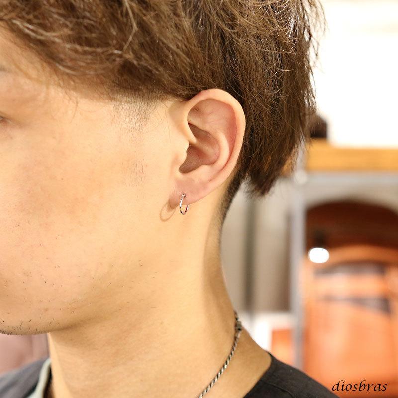 ホワイトゴールド K14 フープピアス Smtp Npsg Co Jp