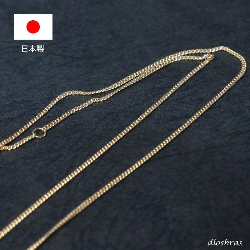 k18 18金 喜平チェーン 1mm幅 キヘイ ゴールド メンズ レディース ネックレス 18k 50cm 45cm 日本製の画像