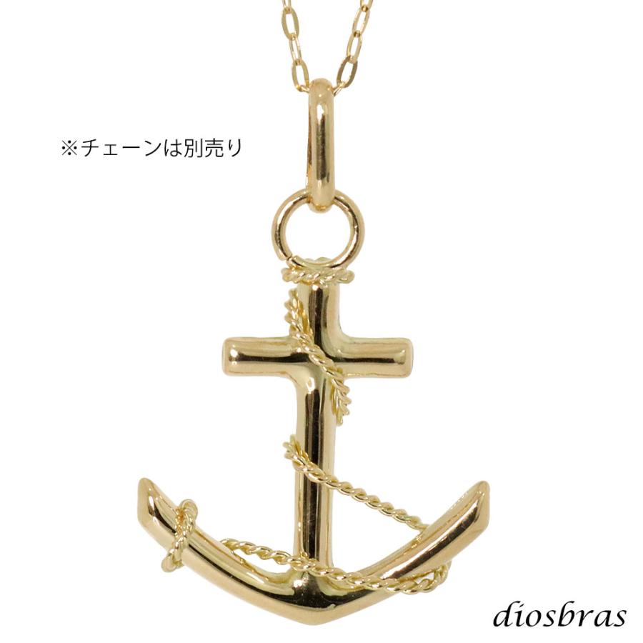 K18 18金 スカル ペンダントトップ トップ ネックレス チャーム アンカー アンカー ペンダント k18 18金 単品 シンプル ゴールド 18k メンズ