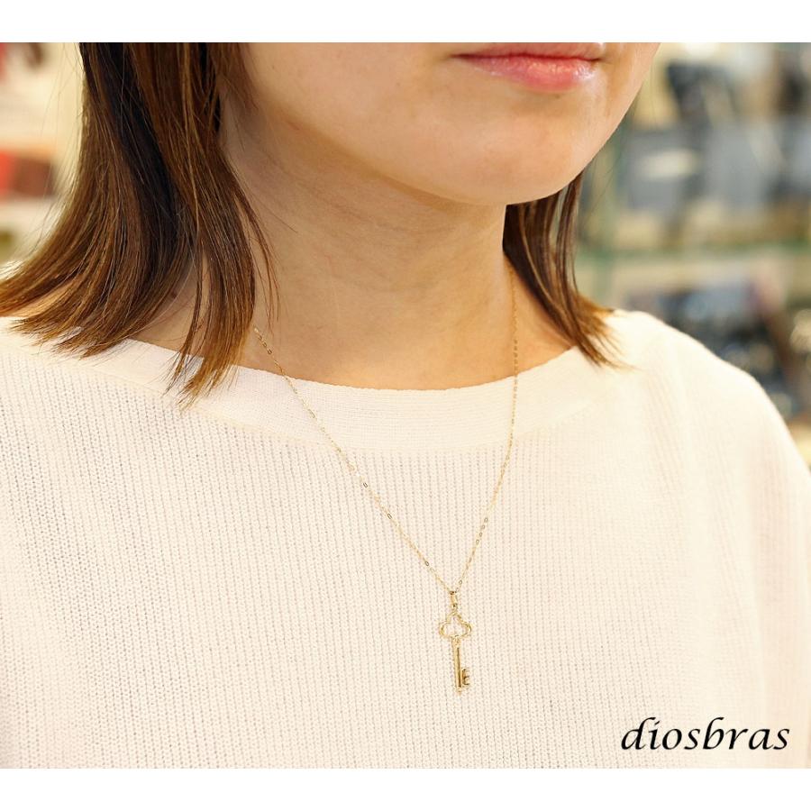 鍵 キー ペンダント k18 18金トップ シンプル ゴールド 18k メンズ