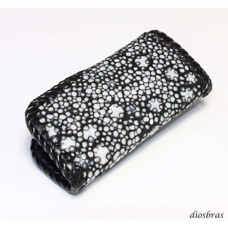 キーケース 4連 ガルーシャ スティングレイ 本革