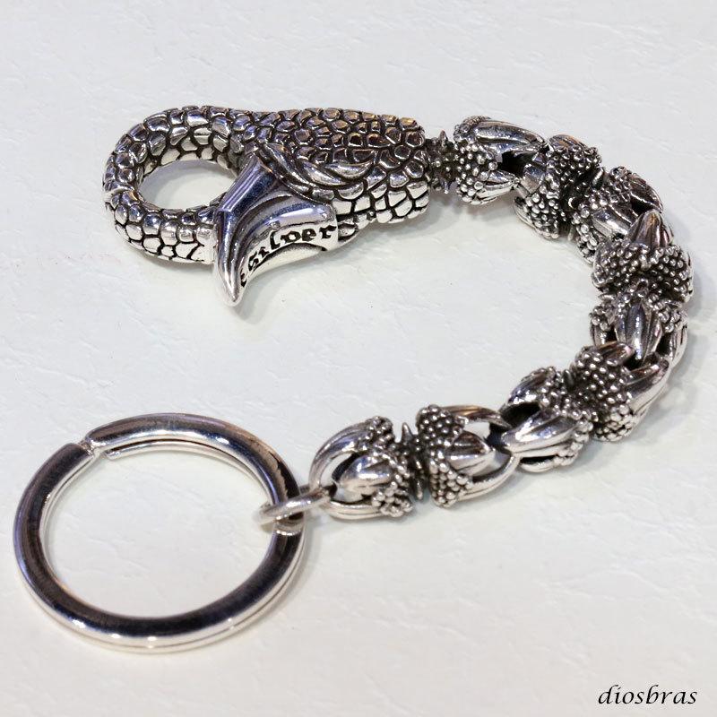 龍図　キーホルダー　シルバー　83250702N11S 18811.jpg